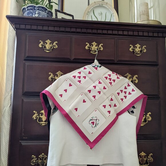 Hermes "Jeu de Cartes" Scarf, 90 cm - Picture 5 of 12